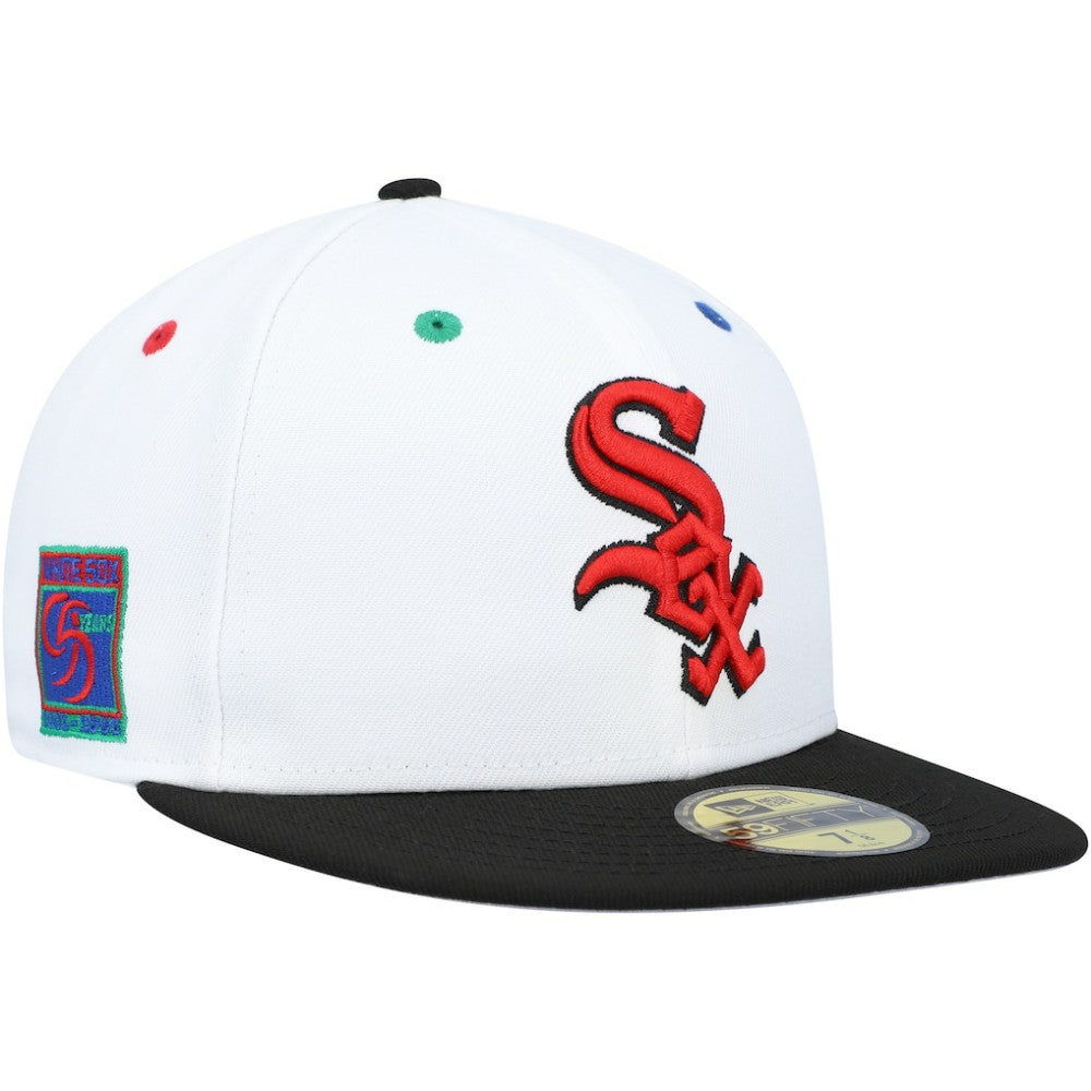 Chicago White Sox New Era 95th Anniversary Primary Eye 59FIFTY Fitted Hat - MLB