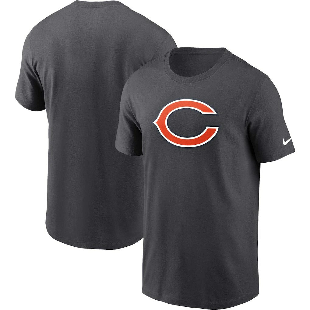 Chicago Bears Logo Essential T-Shirt Anthracite | Nike for Sale