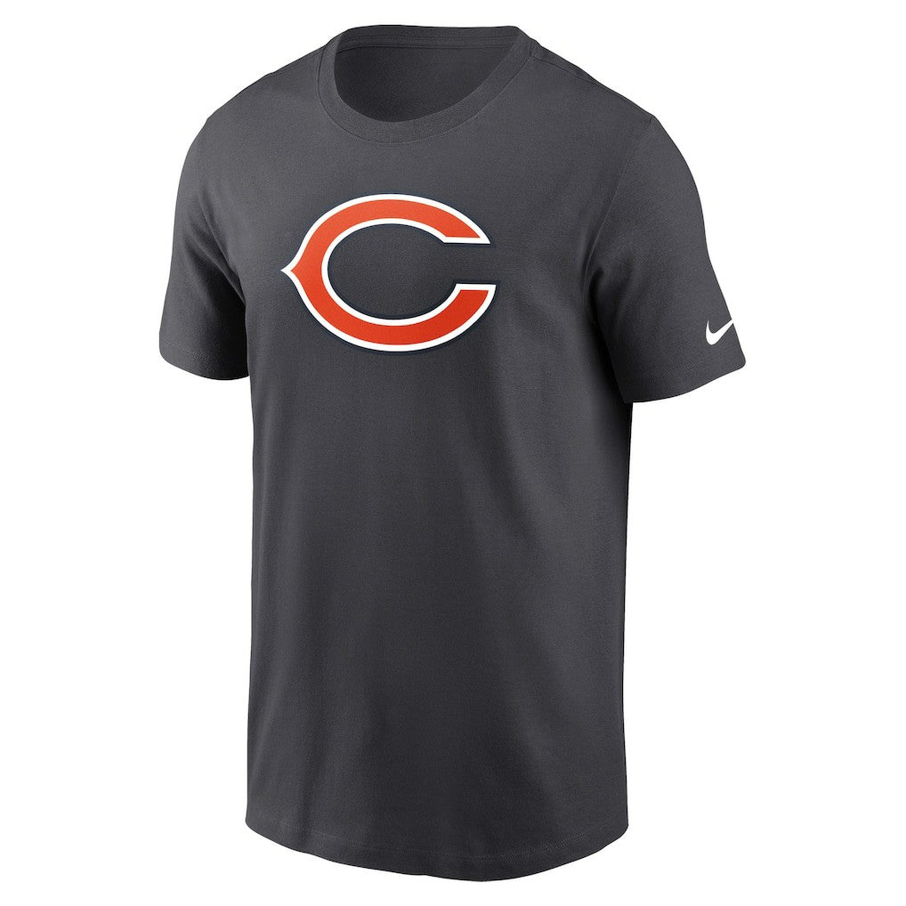 Chicago Bears Logo Essential T-Shirt Anthracite | Nike for Sale