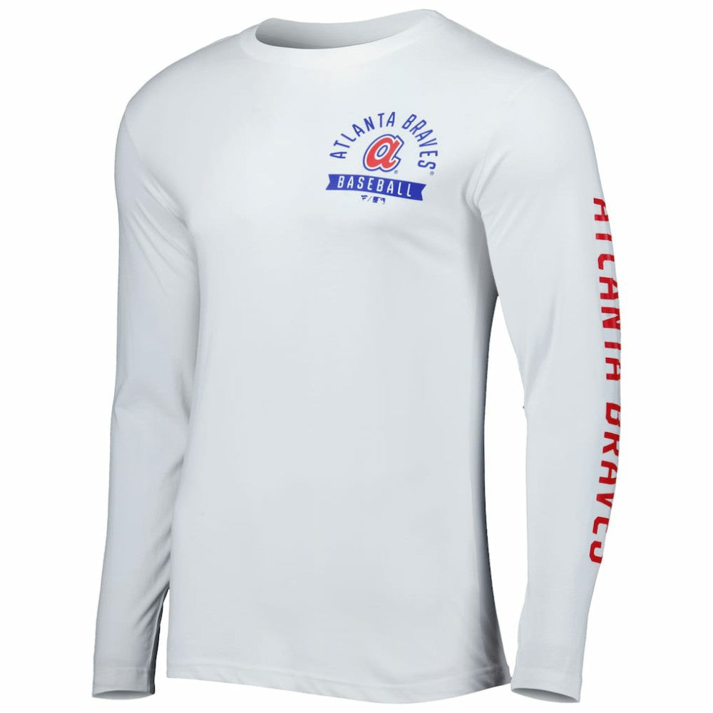 Atlanta Braves Fanatics Pressbox Long Sleeve T-Shirt - MLB