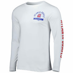 Atlanta Braves Fanatics Pressbox Long Sleeve T-Shirt - MLB
