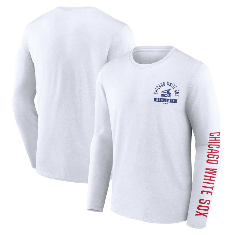 Chicago White Sox Fanatics Pressbox Long Sleeve T-Shirt - MLB