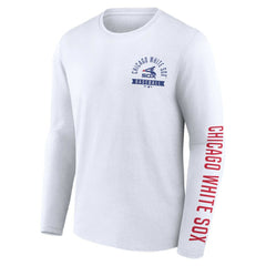 Chicago White Sox Fanatics Pressbox Long Sleeve T-Shirt - MLB