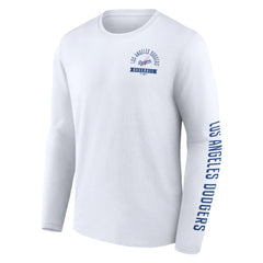 Los Angeles Dodgers Fanatics Pressbox Long Sleeve T-Shirt - MLB
