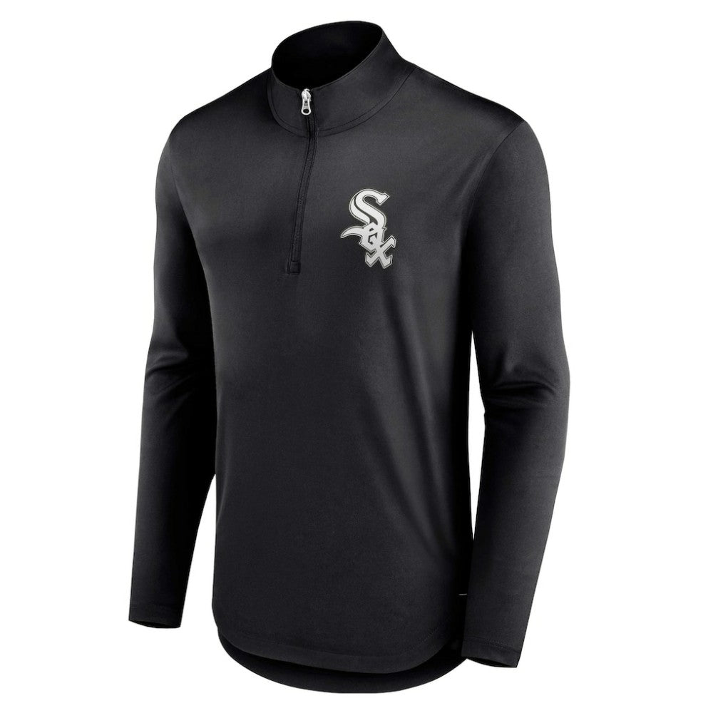 Chicago White Sox Fanatics Tough Minded Lightweight Quarter-Zip Pullover - MLB