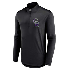 Colorado Rockies Fanatics Tough Minded Lightweight Quarter-Zip Pullover - MLB