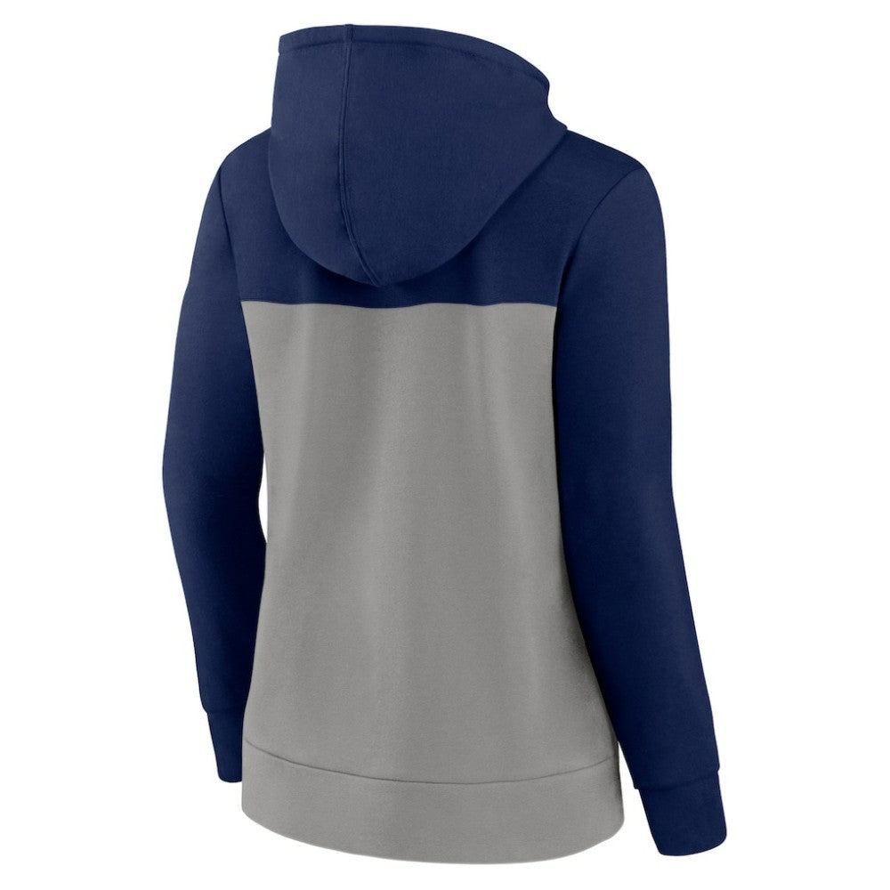New York Yankees Fanatics Women's Take The Field Colorblocked Hoodie Full-Zip Jacket - MLB