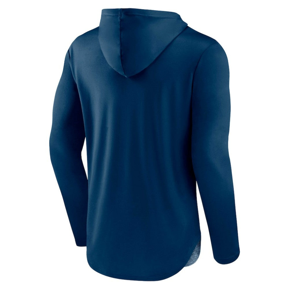 Seattle Kraken Fanatics Podium Defender Pullover Hoodie - Deep Sea Blue - NHL