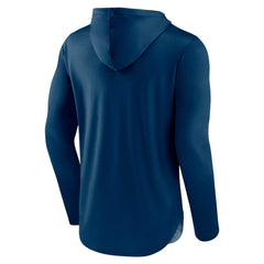 Seattle Kraken Fanatics Podium Defender Pullover Hoodie - Deep Sea Blue - NHL