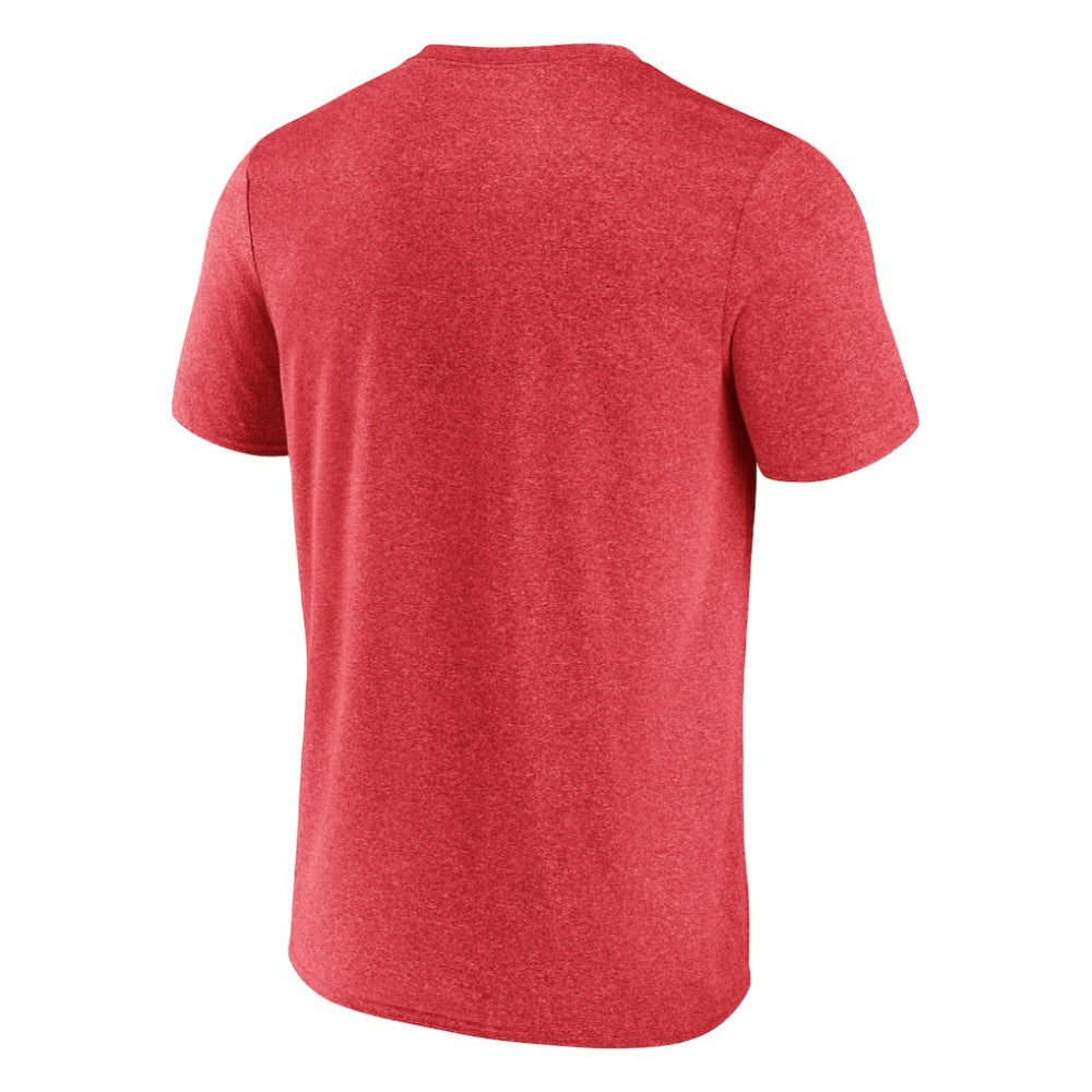 Washington Capitals Fanatics Prodigy Performance T-Shirt - Heathered Red - NHL