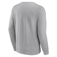 Brooklyn Nets True Classics Vint Pullover Sweatshirt Heathered Gray - NBA
