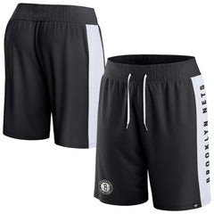 Brooklyn Nets Referee Iconic Mesh Shorts Black - NBA