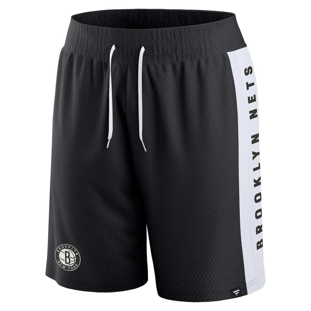 Brooklyn Nets Referee Iconic Mesh Shorts Black - NBA