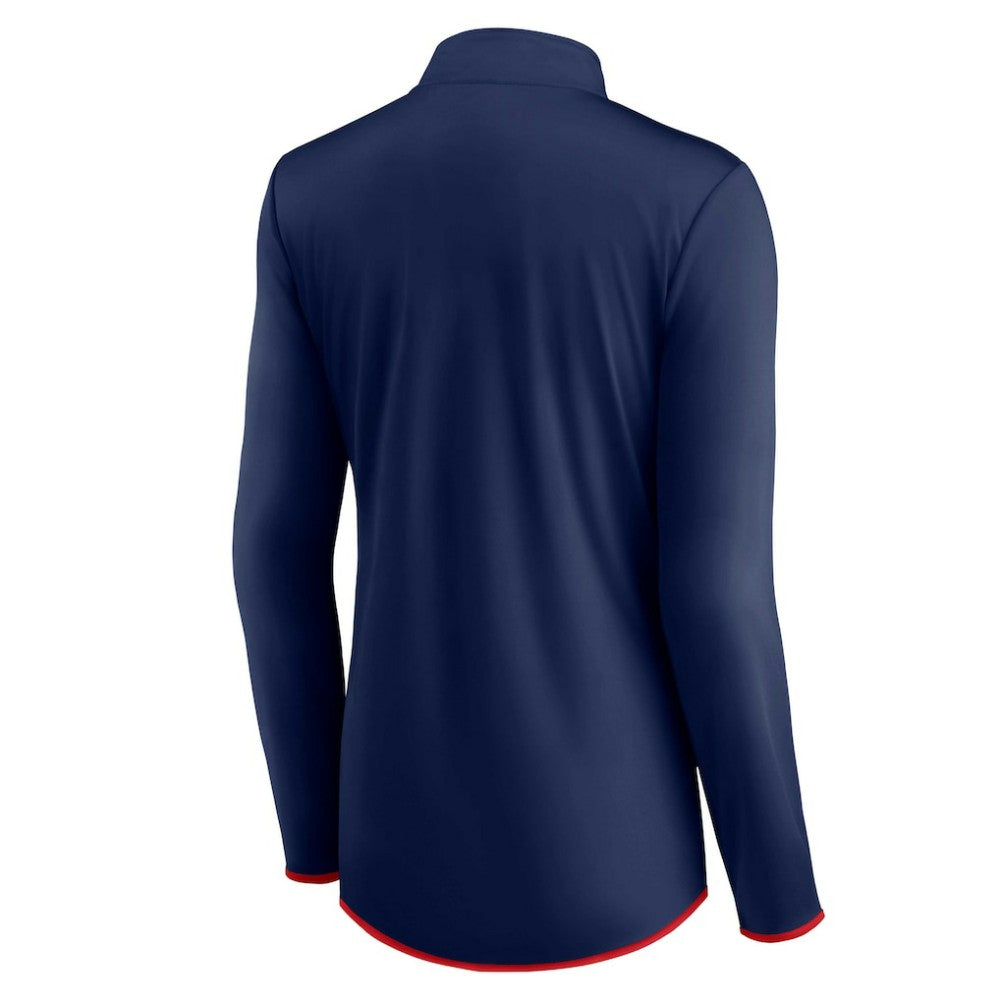 Minnesota Twins Fanatics Women's Worth The Drive Quarter-Zip Jacket - MLB