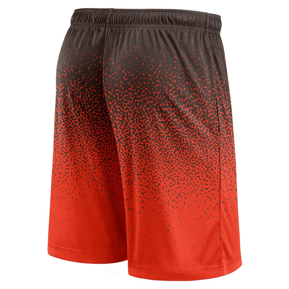 Cleveland Browns Ombre Shorts Brown/Orange | Fanatics