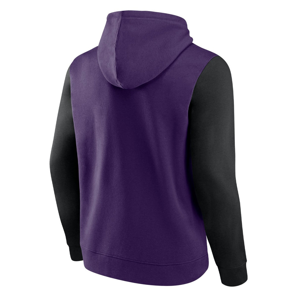 Phoenix Suns Attack Colorblock Pullover Hoodie Purple/Black - NBA