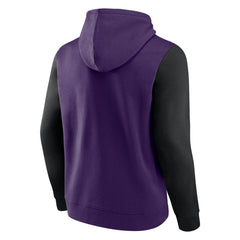 Phoenix Suns Attack Colorblock Pullover Hoodie Purple/Black - NBA