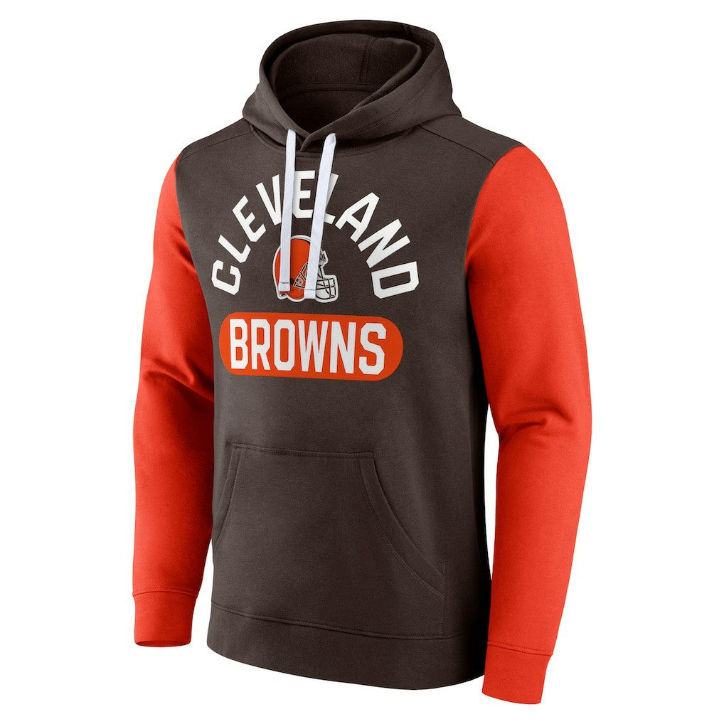 Cleveland Browns Extra Point Pullover Hoodie Brown | Fanatics