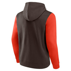 Cleveland Browns Extra Point Pullover Hoodie Brown | Fanatics