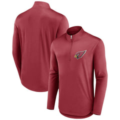 Arizona Cardinals Tough Minded Quarter-Zip Top Cardinal | Fanatics