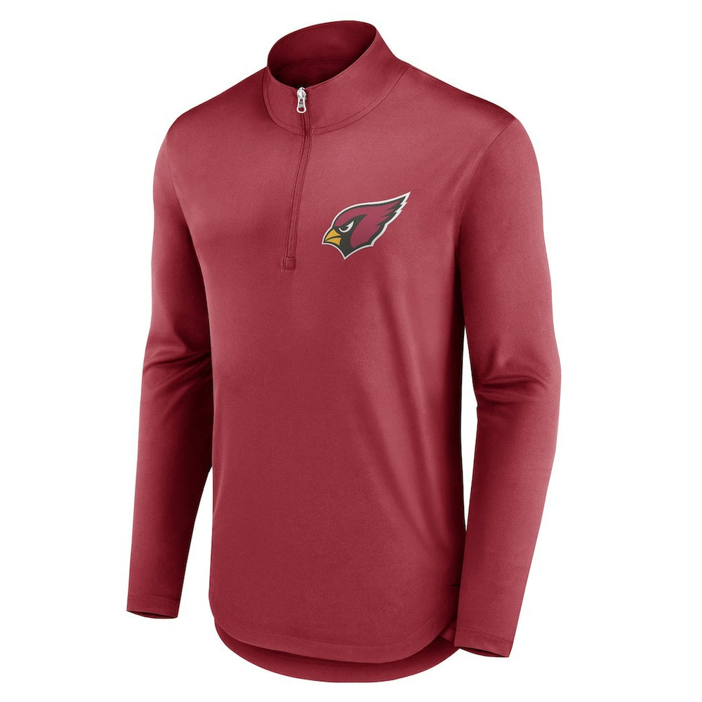 Arizona Cardinals Tough Minded Quarter-Zip Top Cardinal | Fanatics