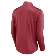 Arizona Cardinals Tough Minded Quarter-Zip Top Cardinal | Fanatics