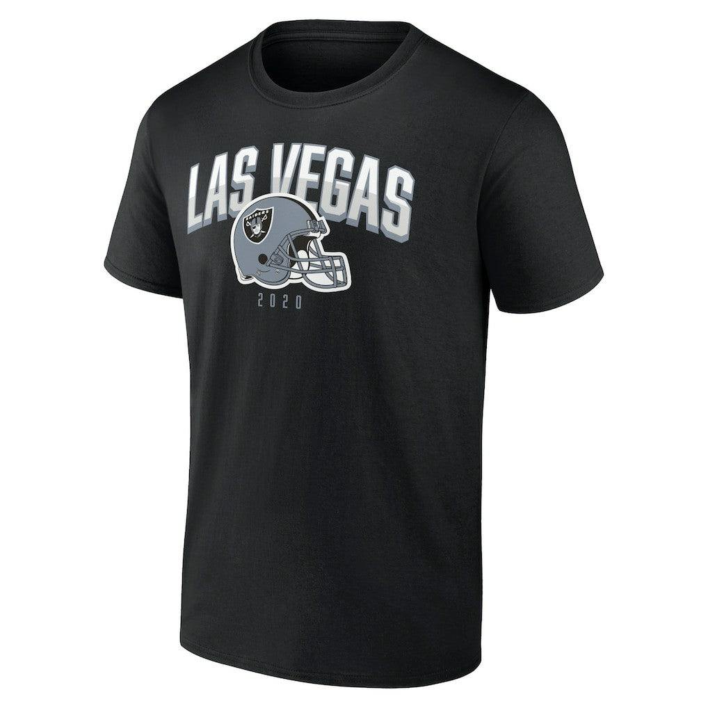 Las Vegas Raiders Long and Short Sleeve Two-Pack T-Shirt Black/White | Fanatics