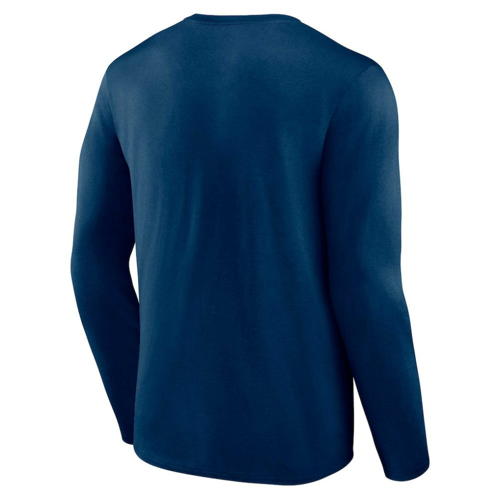 Seattle Kraken Fanatics Skate Or Die Long Sleeve T-Shirt - Deep Sea Blue - NHL