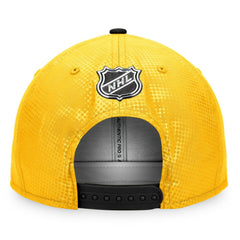 Pittsburgh Penguins Fanatics Authentic Pro Alternate Logo Snapback Hat - Gold/Black - NHL