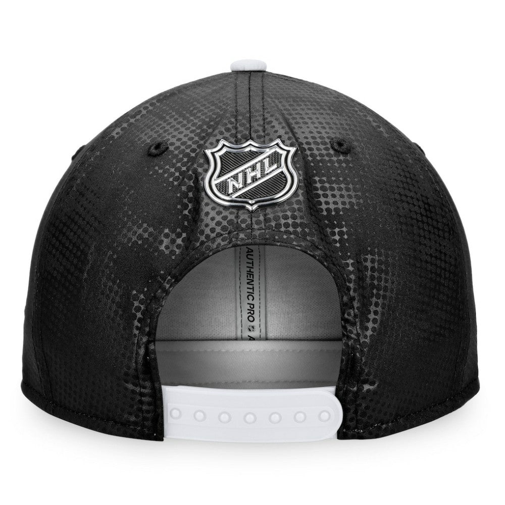 Chicago Blackhawks Fanatics Authentic Pro Alternate Logo Snapback Hat - Black/White - NHL