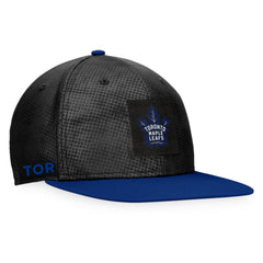 Toronto Maple Leafs Fanatics Authentic Pro Alternate Logo Snapback Hat - Black/Blue - NHL