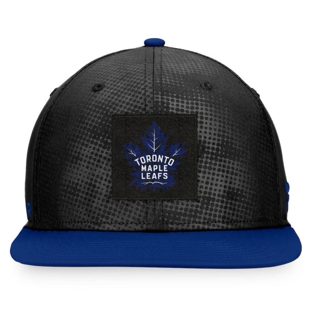 Toronto Maple Leafs Fanatics Authentic Pro Alternate Logo Snapback Hat - Black/Blue - NHL