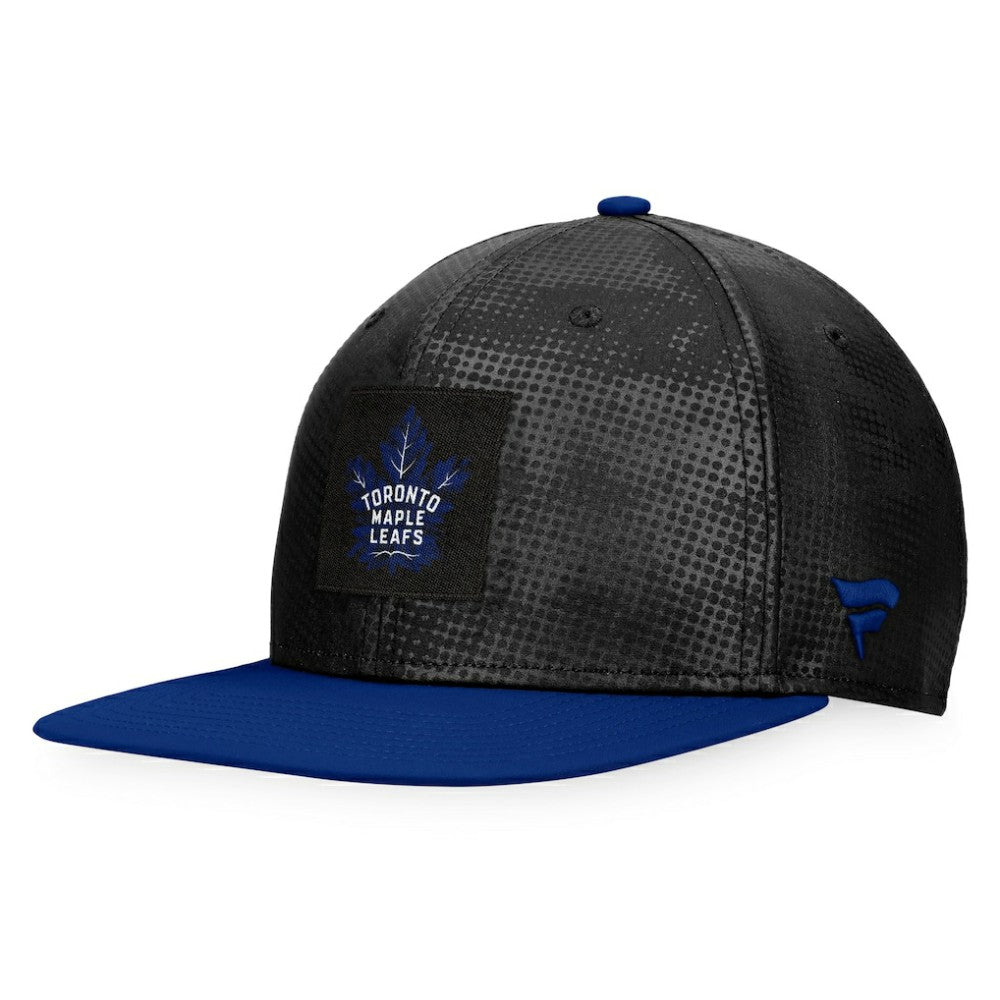 Toronto Maple Leafs Fanatics Authentic Pro Alternate Logo Snapback Hat - Black/Blue - NHL