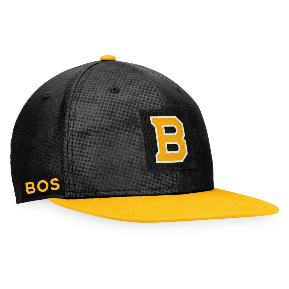 Boston Bruins Fanatics Authentic Pro Alternate Logo Snapback Hat - Black/Gold - NHL