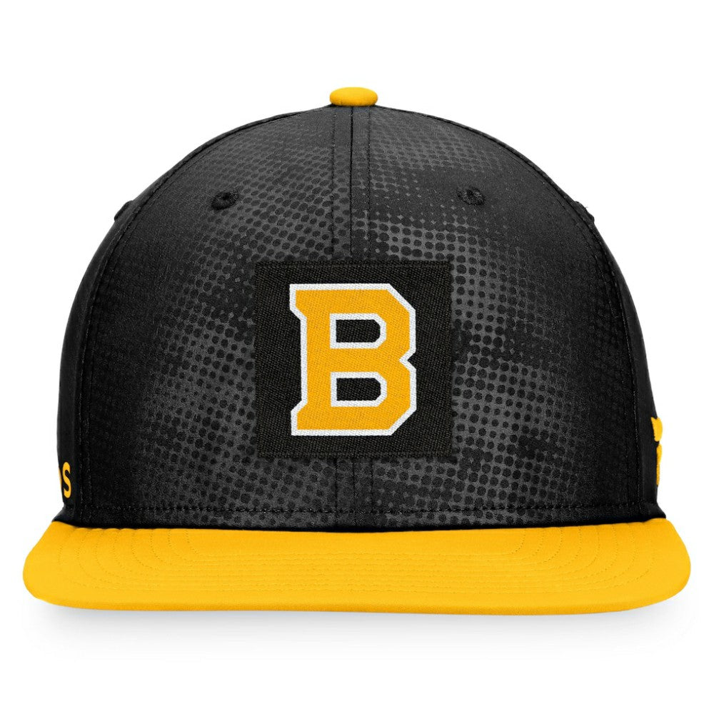 Boston Bruins Fanatics Authentic Pro Alternate Logo Snapback Hat - Black/Gold - NHL