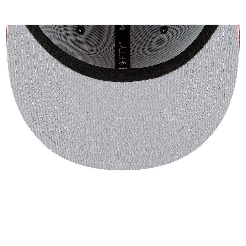 Cleveland Guardians New Era Team Color 9FIFTY Snapback Adjustable Hat - MLB