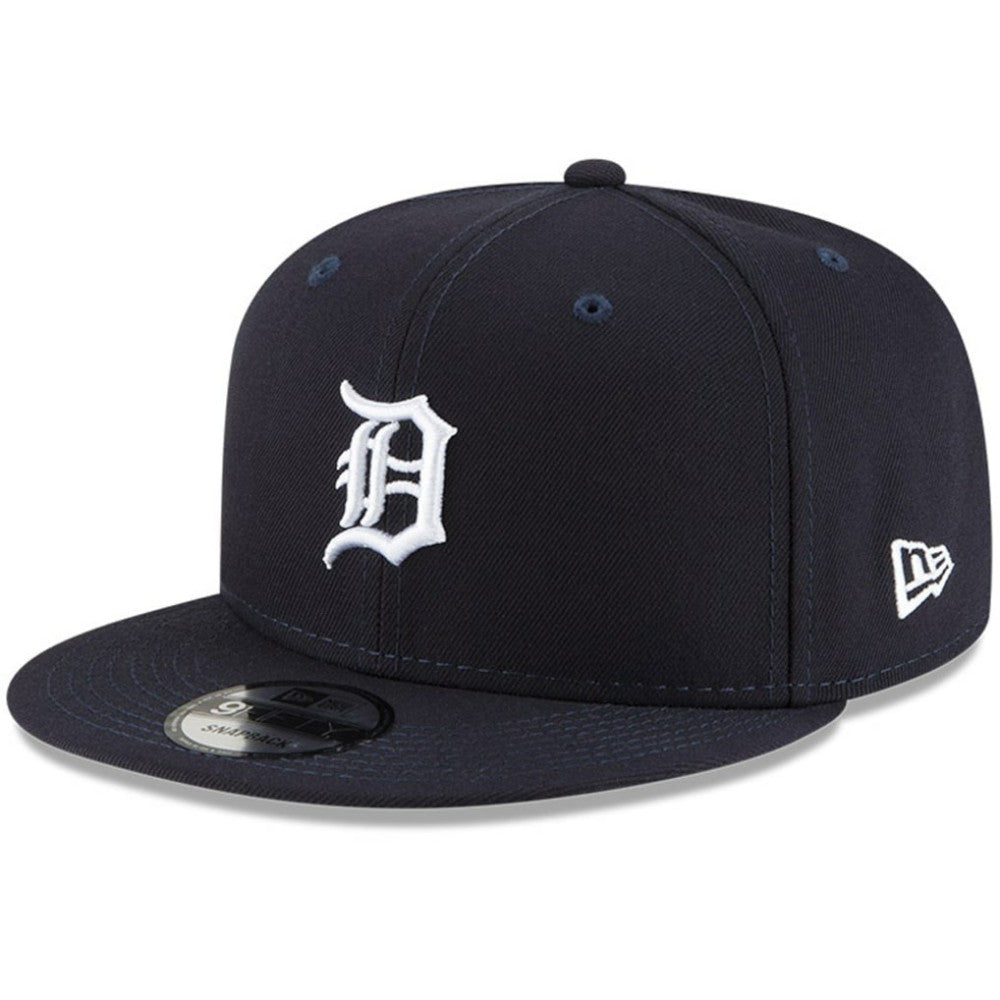 Detroit Tigers New Era Logo Team Color 9FIFTY Snapback Hat - MLB