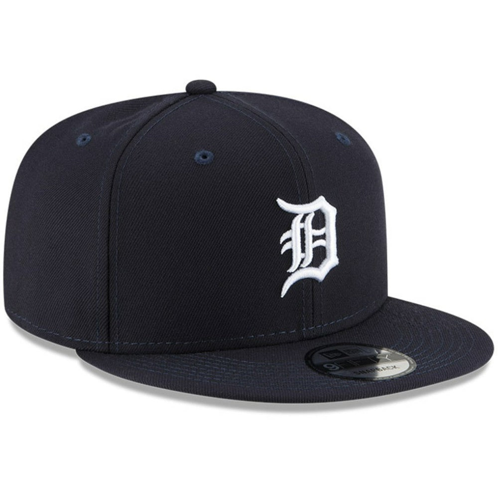 Detroit Tigers New Era Logo Team Color 9FIFTY Snapback Hat - MLB