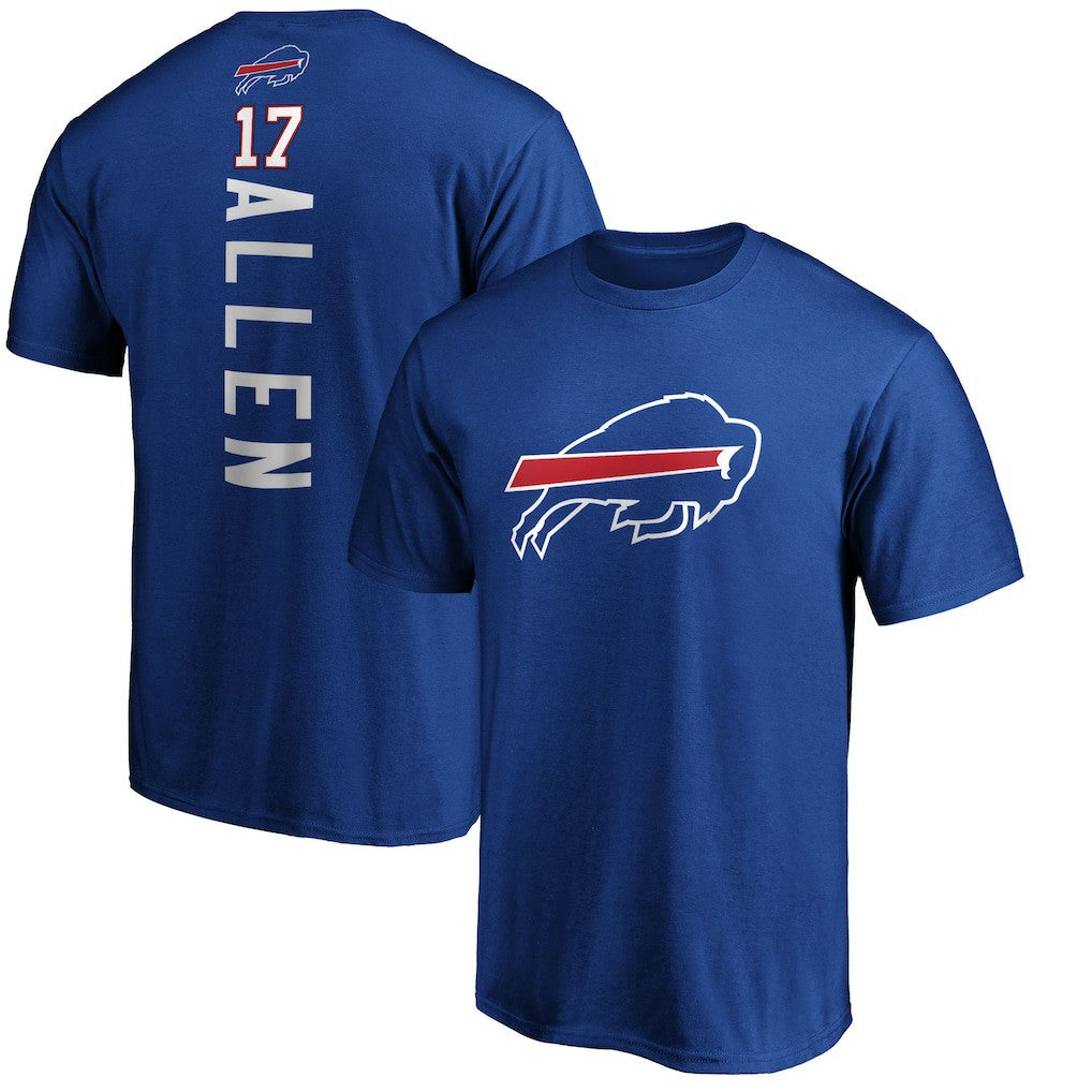 Josh Allen Buffalo Bills Playmaker T-Shirt Royal | NFL