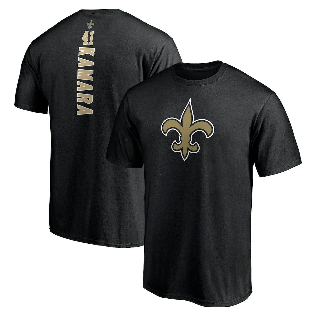 Alvin Kamara New Orleans Saints Playmaker T-Shirt Black | NFL