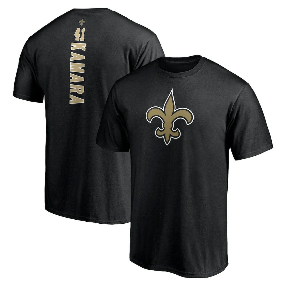 Alvin Kamara New Orleans Saints Playmaker T-Shirt Black | NFL
