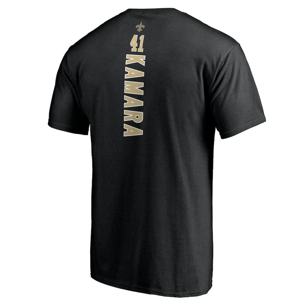 Alvin Kamara New Orleans Saints Playmaker T-Shirt Black | NFL