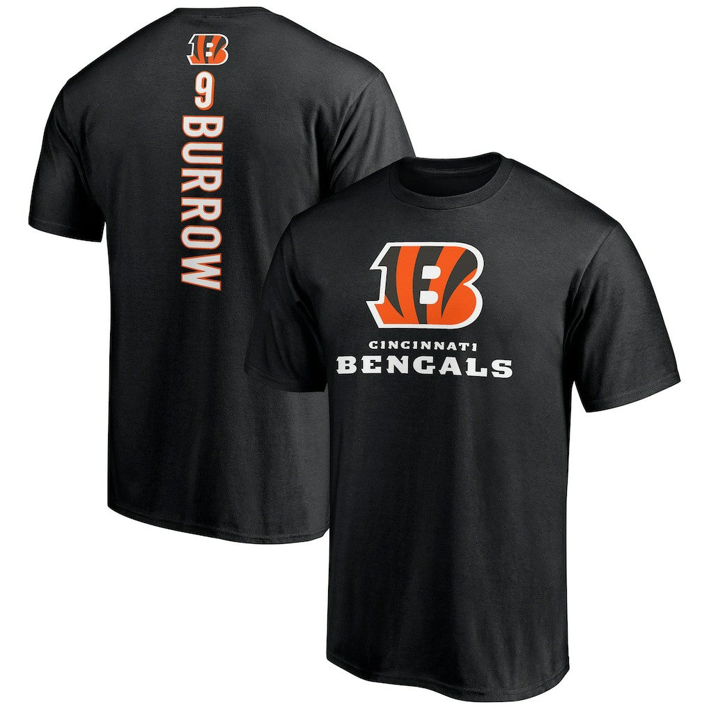 Joe Burrow Cincinnati Bengals Playmaker T-Shirt Black | NFL