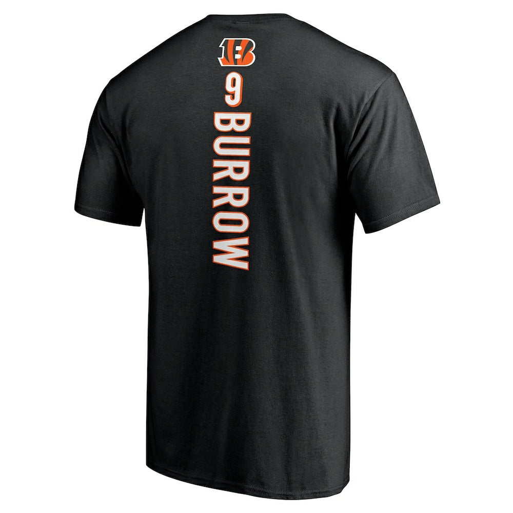 Joe Burrow Cincinnati Bengals Playmaker T-Shirt Black | NFL