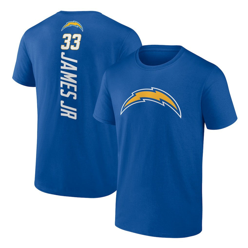 Derwin James Jr. Los Angeles Chargers Playmaker T-Shirt Blue | NFL