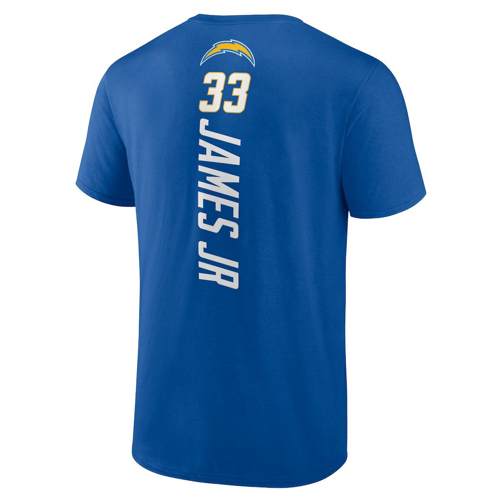 Derwin James Jr. Los Angeles Chargers Playmaker T-Shirt Blue | NFL