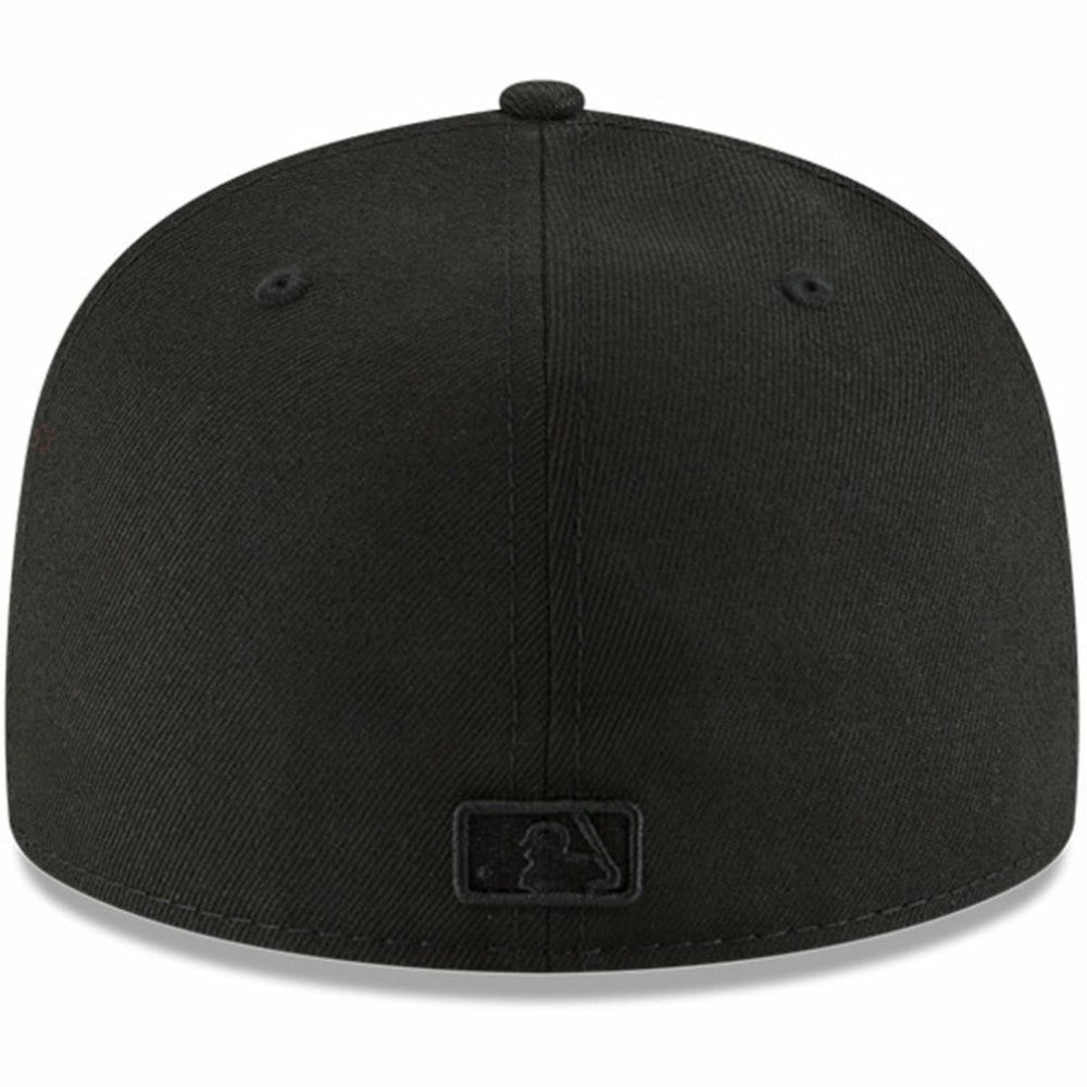 Detroit Tigers New Era Black on Black 59FIFTY Fitted Hat Hats - MLB