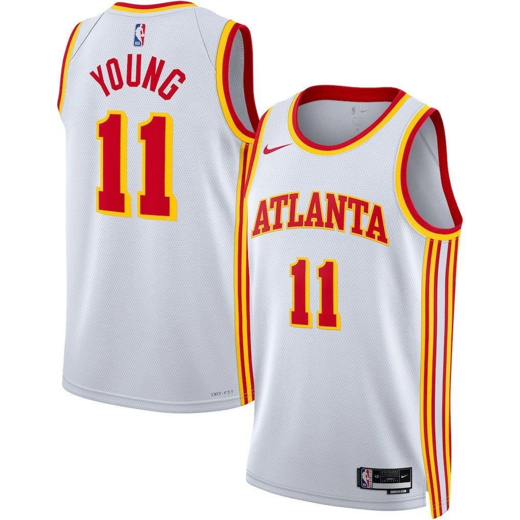 Trae Young Atlanta Hawks Unisex Swingman Jersey Association Edition White - NBA