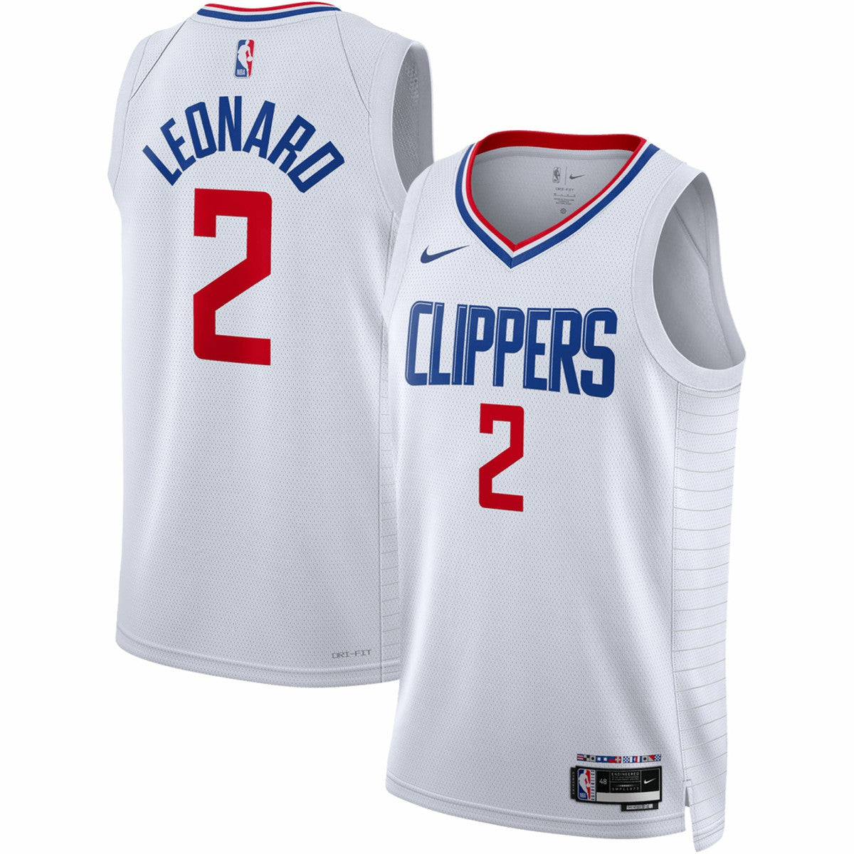 Kawhi Leonard LA Clippers Unisex Swingman Jersey Association Edition White - NBA