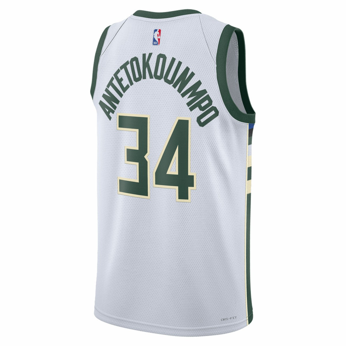 Giannis Antetokounmpo Milwaukee Bucks Unisex Swingman Jersey Association Edition White - NBA